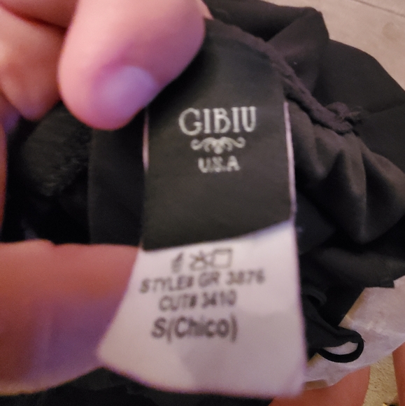 Black cross back jumpsuit - Picture 3 of 3